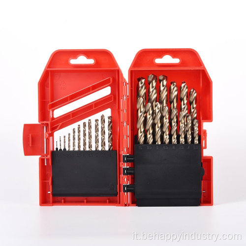 Twist Drill Bit set da 25 pcs set